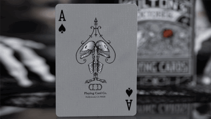 FULTONS OCTOBER TOMBSTONE GREY PLAYING CARDS - Image 3