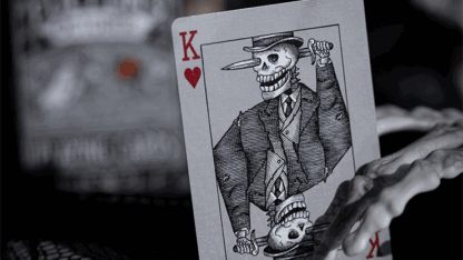 FULTONS OCTOBER TOMBSTONE GREY PLAYING CARDS - Image 4