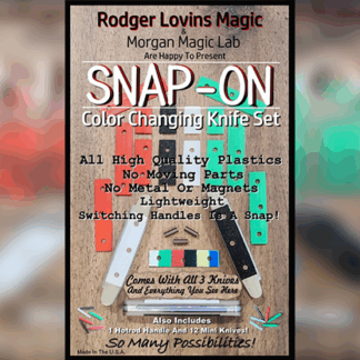 SNAP-ON Color Changing Knife Set by Rodger Lovins