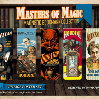 Masters of Magic Bookmarks Set 2. by David Fox - Trick