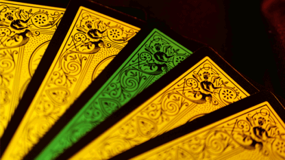 Bicycle Reverse (Yellow) Playing Cards - Image 6